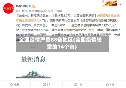 全国疫情严重88各地区(全国疫情较重的14个省)