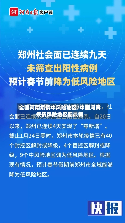 全国河南疫情中风险地区/中国河南疫情风险地区图最新